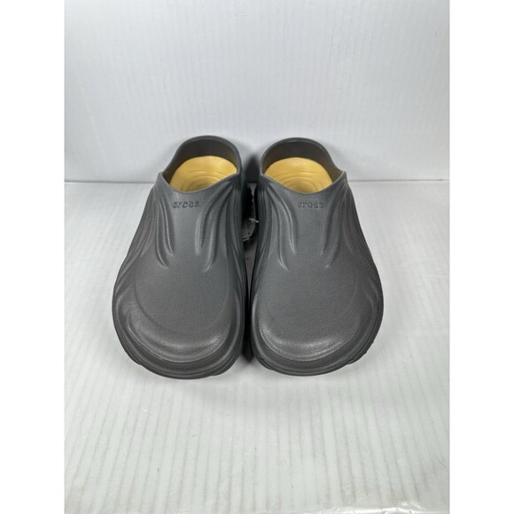 Size 11 Crocs Echo Wave Black Sand 210521-0LD Men Sandals Slippers Comfort NEW - Picture 2 of 8